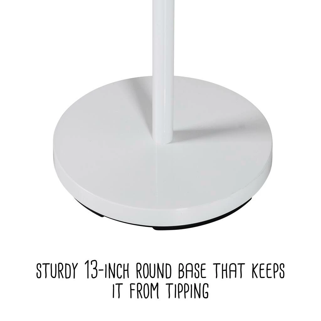 New ✔️ Honey Can Do 70" White Modern Standing 🧥 Coat Rack ✨ 11 New ✔️ Honey Can Do 70" White Modern Standing 🧥 Coat Rack ✨ - Image 9