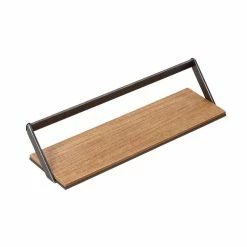 Best reviews of 🧨 Honey Can Do Floating Decorative Metal & Wood Wall Shelves, 3ct. 👏 -Honey Can Do Sales Store D614093S 4