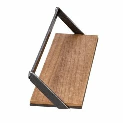 Best reviews of 🧨 Honey Can Do Floating Decorative Metal & Wood Wall Shelves, 3ct. 👏 -Honey Can Do Sales Store D614093S 5