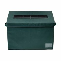 Buy 😀 Honey Can Do Green 96-Cube Ornament Storage Container 👍 -Honey Can Do Sales Store D614096S 5