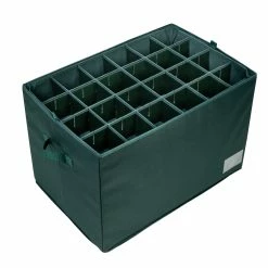 Buy 😀 Honey Can Do Green 96-Cube Ornament Storage Container 👍 -Honey Can Do Sales Store D614096S 7