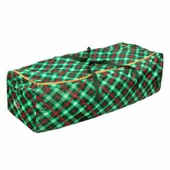 Best reviews of 💯 Honey Can Do 63'' Plaid Rolling Tree Storage Bag 👏 -Honey Can Do Sales Store D614097S 3