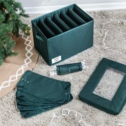 Coupon 😍 Honey Can Do Green Holiday Light Storage Box 👏