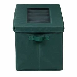 Coupon 😍 Honey Can Do Green Holiday Light Storage Box 👏 -Honey Can Do Sales Store D614102S 11