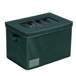 Coupon 😍 Honey Can Do Green Holiday Light Storage Box 👏 -Honey Can Do Sales Store D614102S 3