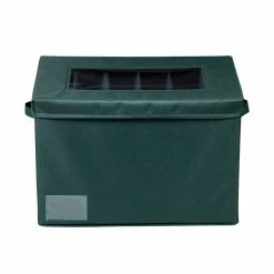 Coupon 😍 Honey Can Do Green Holiday Light Storage Box 👏 -Honey Can Do Sales Store D614102S 6