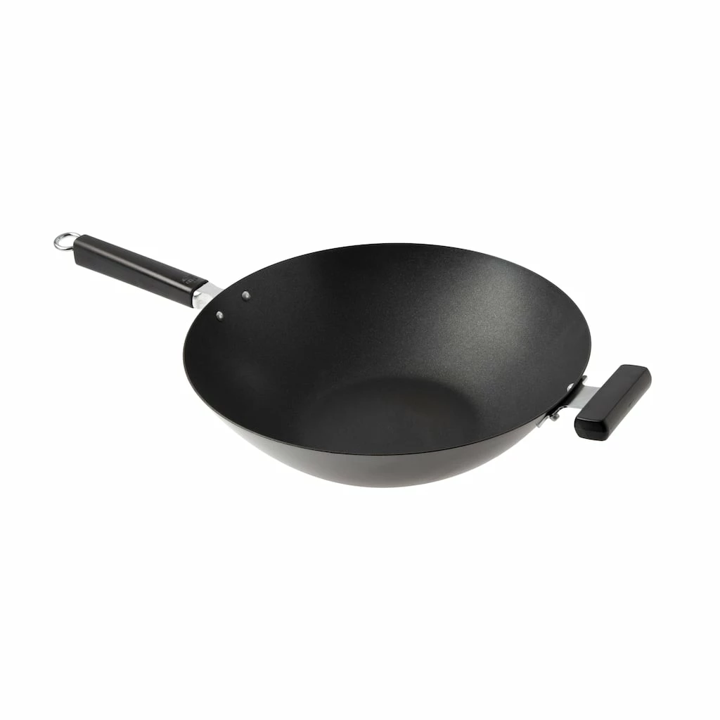 Buy π Honey Can Do 14'' Joyce Chen Professional Series Carbon Steel Excalibur Wok with Phenolic Handles π 3 Buy π Honey Can Do 14'' Joyce Chen Professional Series Carbon Steel Excalibur Wok with Phenolic Handles π