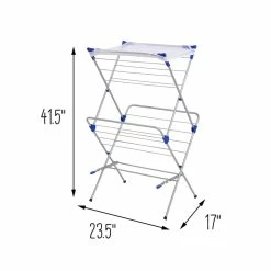 Budget 👍 Honey Can Do 2-Tier Mesh Top Drying Rack 🎉 -Honey Can Do Sales Store D614110S 6