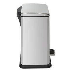 Brand new 👍 Honey Can Do Tall & Wide 58L Stainless Steel Step Trash Can with Lid 🤩 -Honey Can Do Sales Store D614112S 10