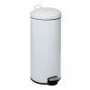 Best Sale π Honey Can Do White Retro Metal Kitchen Step Trash Can with Lid π 2 Best Sale π Honey Can Do White Retro Metal Kitchen Step Trash Can with Lid π -Honey Can Do Sales Store D614117S 2