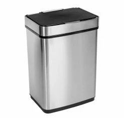 Top 10 🎉 Honey Can Do 50L Stainless Steel Trash Can with Motion Sensor 🔥