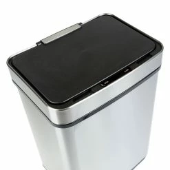 Top 10 🎉 Honey Can Do 50L Stainless Steel Trash Can with Motion Sensor 🔥 -Honey Can Do Sales Store D614131S 8