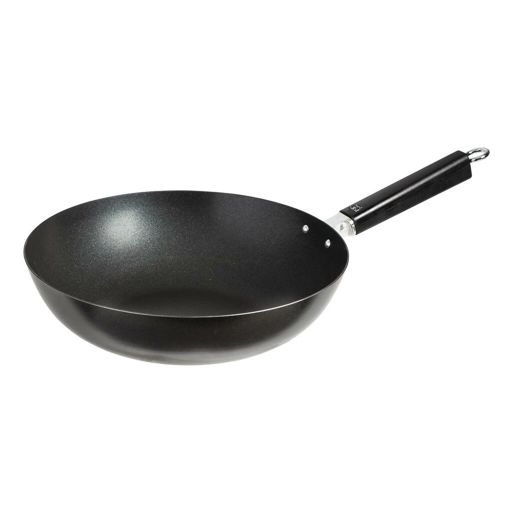 Discount β€οΈ Honey Can Do 12'' Joyce Chen Professional Series Carbon Steel Excalibur Nonstick Stir Fry Pan w/ Phenolic Handle π 4 Discount β€οΈ Honey Can Do 12'' Joyce Chen Professional Series Carbon Steel Excalibur Nonstick Stir Fry Pan w/ Phenolic Handle π - Image 2