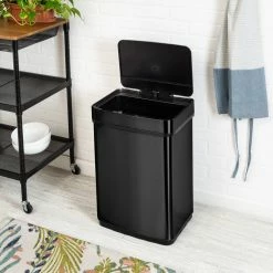 Discount β Honey Can Do 50L Black Stainless Steel Trash Can w/ Motion Sensor π 15 Discount β Honey Can Do 50L Black Stainless Steel Trash Can w/ Motion Sensor π -Honey Can Do Sales Store D614166S 2