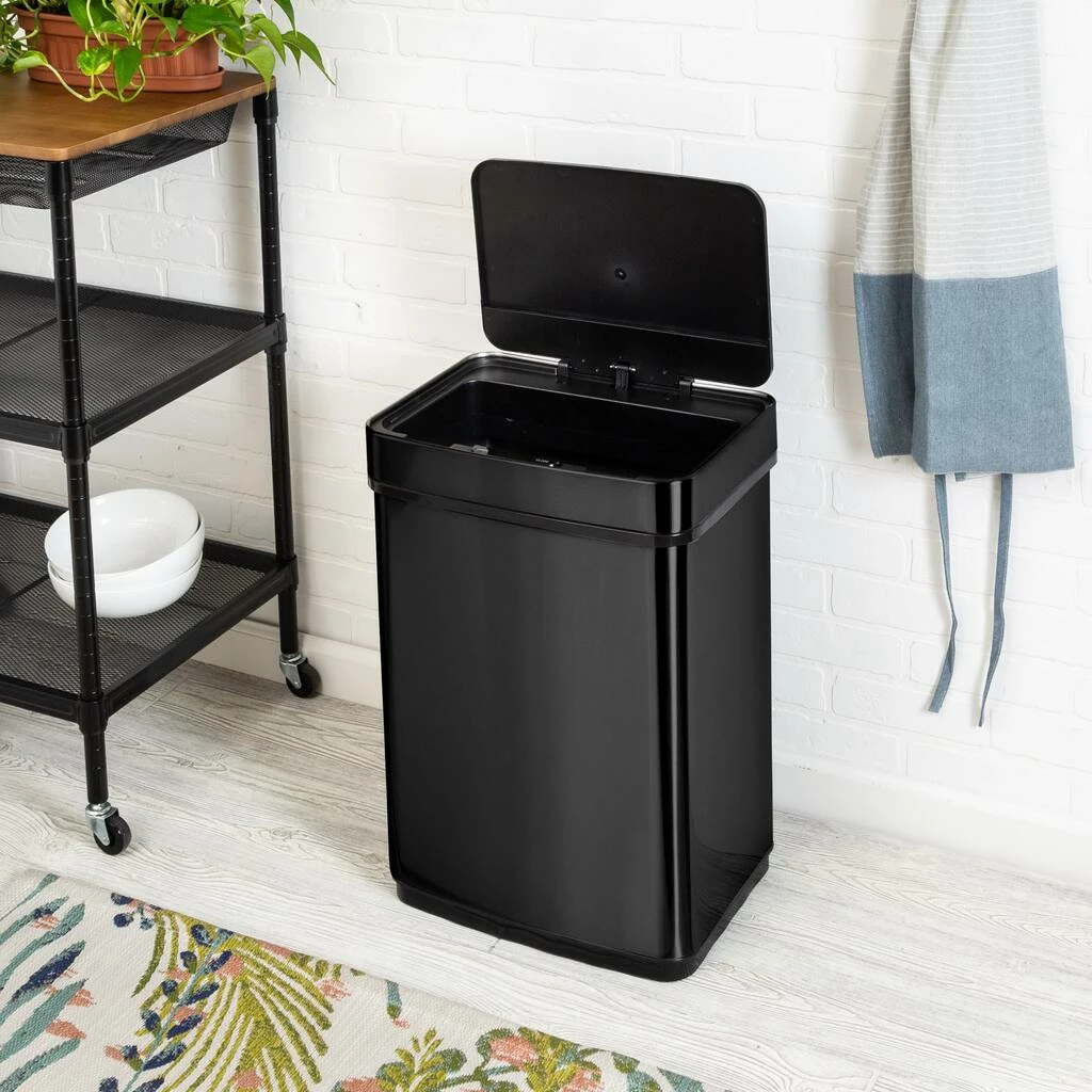 Discount β Honey Can Do 50L Black Stainless Steel Trash Can w/ Motion Sensor π 5 Discount β Honey Can Do 50L Black Stainless Steel Trash Can w/ Motion Sensor π - Image 3