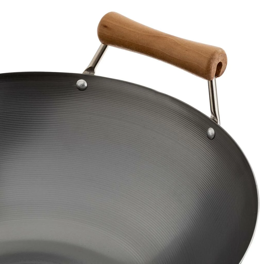 New β€οΈ Honey Can Do 14'' Joyce Chen Classic Series Carbon Steel Wok w/ Birch Handles π 7 New β€οΈ Honey Can Do 14'' Joyce Chen Classic Series Carbon Steel Wok w/ Birch Handles π - Image 5