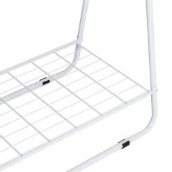 Best reviews of 🧨 Honey Can Do White Clothing Rack with Shelves and Hanging Bar ✨ -Honey Can Do Sales Store D614182S 5