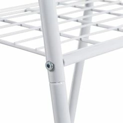 Best reviews of 🧨 Honey Can Do White Clothing Rack with Shelves and Hanging Bar ✨ -Honey Can Do Sales Store D614182S 8