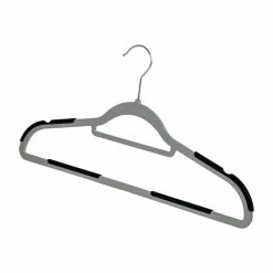 Flash Sale β Honey Can Do Gray & Black Anti-Slip Rubber Grip Plastic Hangers, 15ct. π 14 Flash Sale β Honey Can Do Gray & Black Anti-Slip Rubber Grip Plastic Hangers, 15ct. π -Honey Can Do Sales Store D614188S 4