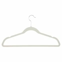 Buy 👍 Honey Can Do White Collapsible Hangers w/ Velvet Non-Slip Hangers, 55ct. 🎉 -Honey Can Do Sales Store D614189S 5