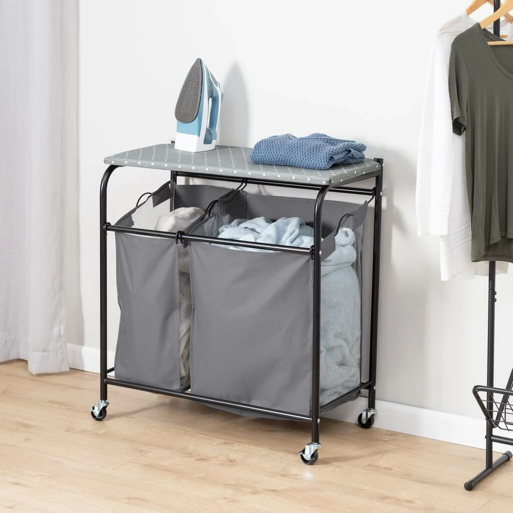 Hot Sale π₯° Honey Can Do Gray Uneven Clothes Sorter w/ Ironing Board π₯ 4 Hot Sale π₯° Honey Can Do Gray Uneven Clothes Sorter w/ Ironing Board π₯ - Image 2