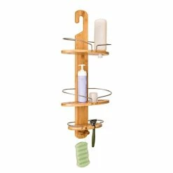 Coupon 🌟 Honey Can Do Bamboo Hanging Shower Caddy ✔️ -Honey Can Do Sales Store D614210S 2