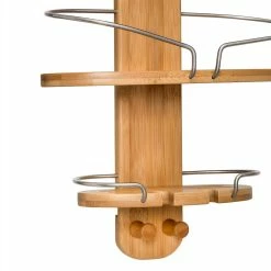 Coupon 🌟 Honey Can Do Bamboo Hanging Shower Caddy ✔️ -Honey Can Do Sales Store D614210S 4