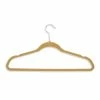 Budget ❤️ Honey Can Do Tan Flocked Suit Hanger, 50ct. ⌛ -Honey Can Do Sales Store D614213S 3