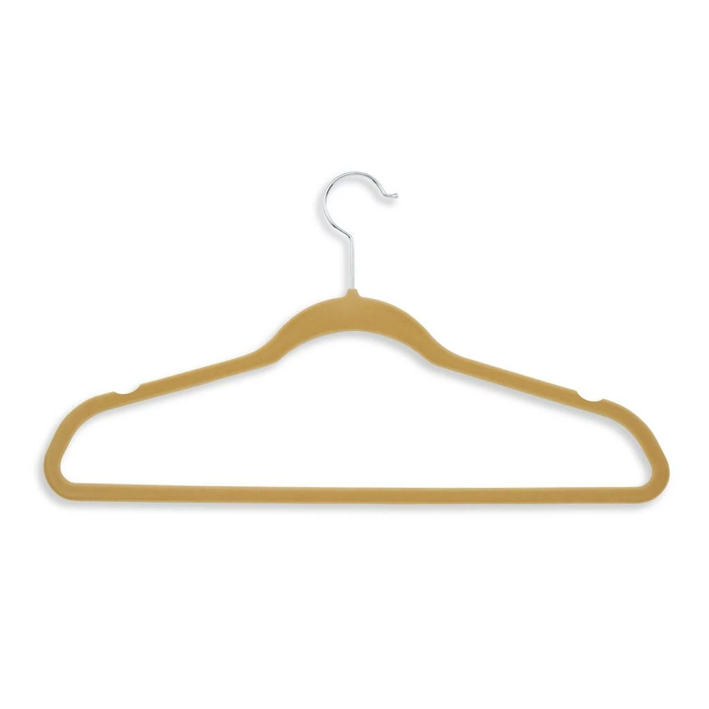 Budget ❤️ Honey Can Do Tan Flocked Suit Hanger, 50ct. ⌛ 3 Budget ❤️ Honey Can Do Tan Flocked Suit Hanger, 50ct. ⌛