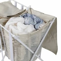 Discount π Honey Can Do White/Natural Double Bounce Back Hamper with Wheels and Lid β 28 Discount π Honey Can Do White/Natural Double Bounce Back Hamper with Wheels and Lid β -Honey Can Do Sales Store D614225S 11