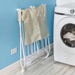 Discount π Honey Can Do White/Natural Double Bounce Back Hamper with Wheels and Lid β 31 Discount π Honey Can Do White/Natural Double Bounce Back Hamper with Wheels and Lid β -Honey Can Do Sales Store D614225S 14