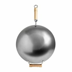 Best deal π Honey Can Do 14'' Joyce Chen Classic Series Round Bottom Carbon Steel Wok w/Birch Handles β¨ 18 Best deal π Honey Can Do 14'' Joyce Chen Classic Series Round Bottom Carbon Steel Wok w/Birch Handles β¨ -Honey Can Do Sales Store D614228S 7