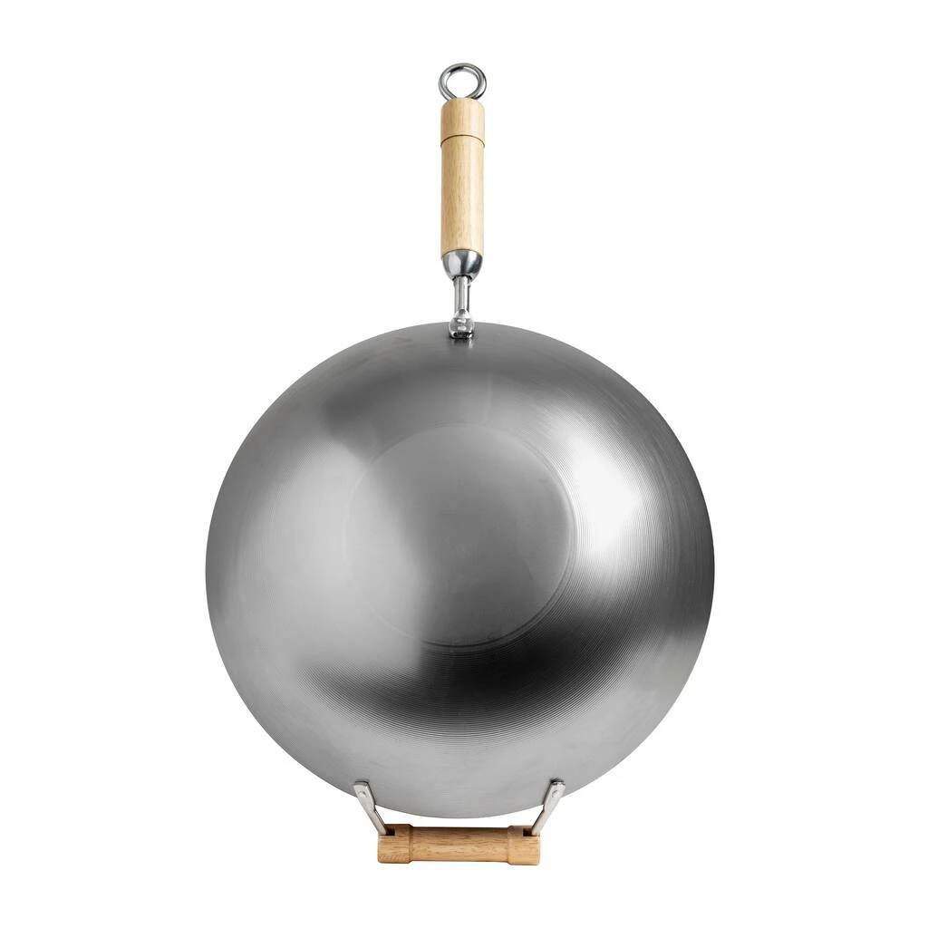 Best deal π Honey Can Do 14'' Joyce Chen Classic Series Round Bottom Carbon Steel Wok w/Birch Handles β¨ 9 Best deal π Honey Can Do 14'' Joyce Chen Classic Series Round Bottom Carbon Steel Wok w/Birch Handles β¨ - Image 7