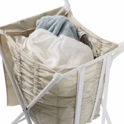 Deals ⭐ Honey Can Do White/Natural Single Bounce Back Hamper with Wheels and Lid ✨ 28 Deals ⭐ Honey Can Do White/Natural Single Bounce Back Hamper with Wheels and Lid ✨ -Honey Can Do Sales Store D614229S 11