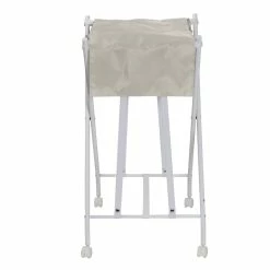 Deals ⭐ Honey Can Do White/Natural Single Bounce Back Hamper with Wheels and Lid ✨ 26 Deals ⭐ Honey Can Do White/Natural Single Bounce Back Hamper with Wheels and Lid ✨ -Honey Can Do Sales Store D614229S 9