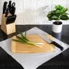 Promo 🎉 Honey Can Do Joyce Chen Burnished Bamboo Cutting Board, 10'' x 15'' 😍 -Honey Can Do Sales Store D614230S 1