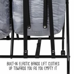 Wholesale π€© Honey Can Do Black/Gray Double Bounce Back Hamper with Wheels and Lid π 32 Wholesale π€© Honey Can Do Black/Gray Double Bounce Back Hamper with Wheels and Lid π -Honey Can Do Sales Store D614235S 15