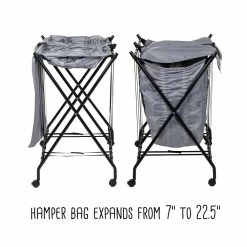 Wholesale π€© Honey Can Do Black/Gray Double Bounce Back Hamper with Wheels and Lid π 33 Wholesale π€© Honey Can Do Black/Gray Double Bounce Back Hamper with Wheels and Lid π -Honey Can Do Sales Store D614235S 16