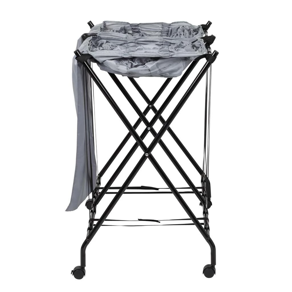 Wholesale π€© Honey Can Do Black/Gray Double Bounce Back Hamper with Wheels and Lid π 8 Wholesale π€© Honey Can Do Black/Gray Double Bounce Back Hamper with Wheels and Lid π - Image 6