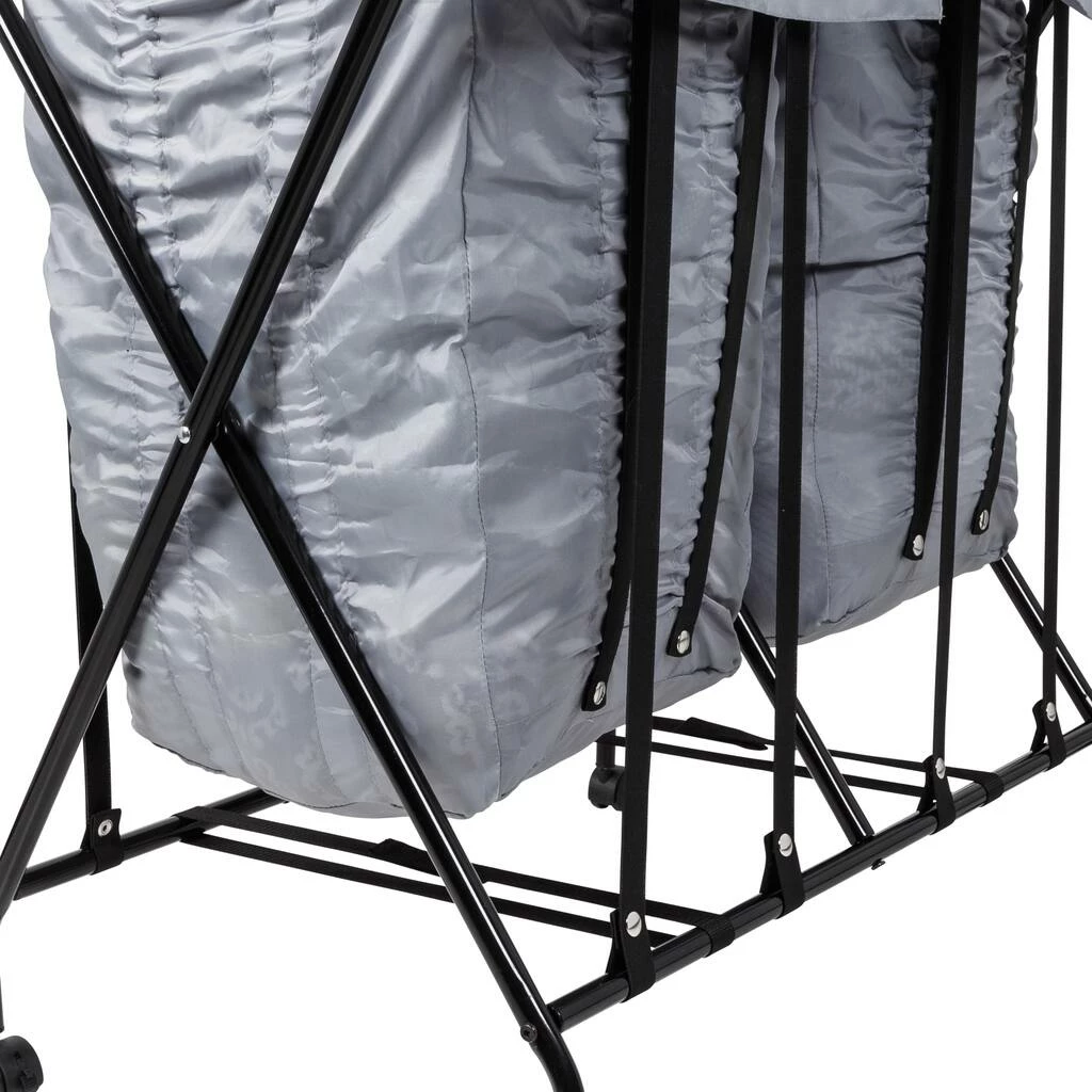 Wholesale π€© Honey Can Do Black/Gray Double Bounce Back Hamper with Wheels and Lid π 11 Wholesale π€© Honey Can Do Black/Gray Double Bounce Back Hamper with Wheels and Lid π - Image 9