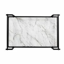 New π Honey Can Do 2-Tier Black & White Faux Marble Rolling Bar & Serving Cart π₯ 24 New π Honey Can Do 2-Tier Black & White Faux Marble Rolling Bar & Serving Cart π₯ -Honey Can Do Sales Store D654062S 9