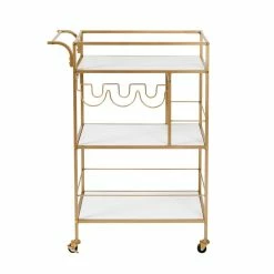 New βοΈ Honey Can Do 3-Tier Gold & White Rolling Bar & Serving Cart with Handles π€© 26 New βοΈ Honey Can Do 3-Tier Gold & White Rolling Bar & Serving Cart with Handles π€© -Honey Can Do Sales Store D654063S 10