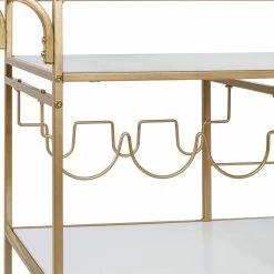 New βοΈ Honey Can Do 3-Tier Gold & White Rolling Bar & Serving Cart with Handles π€© 22 New βοΈ Honey Can Do 3-Tier Gold & White Rolling Bar & Serving Cart with Handles π€© -Honey Can Do Sales Store D654063S 6