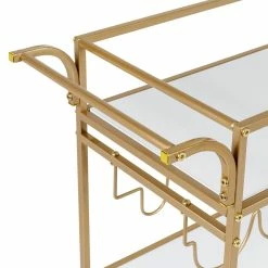 New βοΈ Honey Can Do 3-Tier Gold & White Rolling Bar & Serving Cart with Handles π€© 24 New βοΈ Honey Can Do 3-Tier Gold & White Rolling Bar & Serving Cart with Handles π€© -Honey Can Do Sales Store D654063S 8