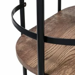 Buy π Honey Can Do 3-Tier Black & Rustic Brown Rolling Bar & Serving Cart π― 25 Buy π Honey Can Do 3-Tier Black & Rustic Brown Rolling Bar & Serving Cart π― -Honey Can Do Sales Store D654064S 7