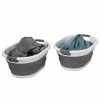 Hot Sale 💯 Honey Can Do 24" Collapsible Rubber Laundry Basket Set 😍 -Honey Can Do Sales Store D654298S 1