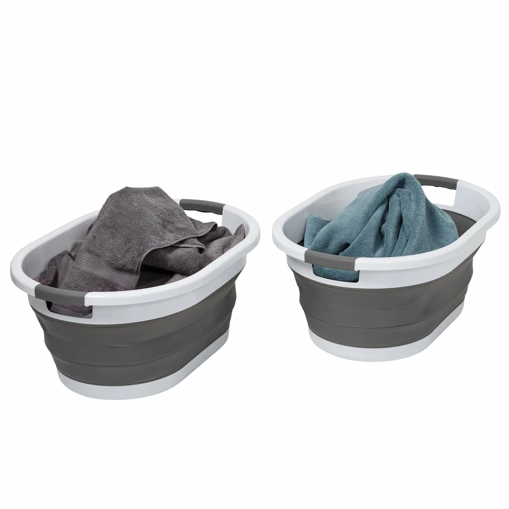 Hot Sale π― Honey Can Do 24" Collapsible Rubber Laundry Basket Set π 3 Hot Sale π― Honey Can Do 24" Collapsible Rubber Laundry Basket Set π