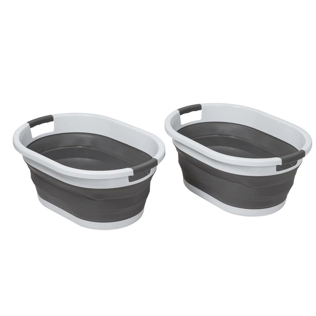 Hot Sale π― Honey Can Do 24" Collapsible Rubber Laundry Basket Set π 4 Hot Sale π― Honey Can Do 24" Collapsible Rubber Laundry Basket Set π - Image 2