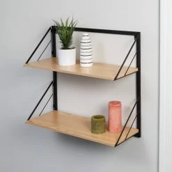 Cheap π Honey Can Do Maple Modern 2 Tier Wall Mounted Shelf π 13 Cheap π Honey Can Do Maple Modern 2 Tier Wall Mounted Shelf π -Honey Can Do Sales Store D654306S 4