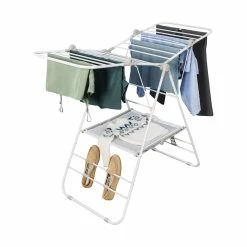 Brand new 🧨 Honey Can Do Large Expandable & Collapsible Gullwing Clothes Drying Rack 🎁
